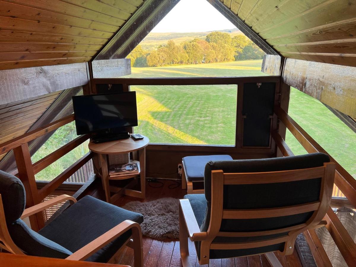 Loch Aweside Forest Cabins Dalavich Esterno foto