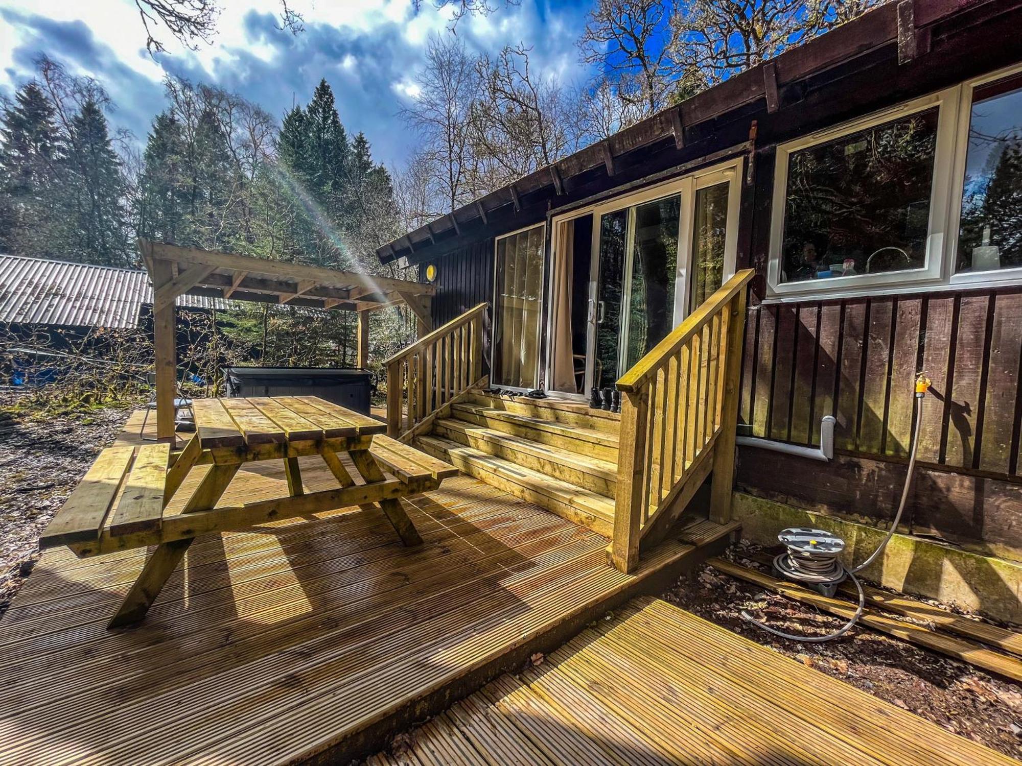 Loch Aweside Forest Cabins Dalavich Camera foto