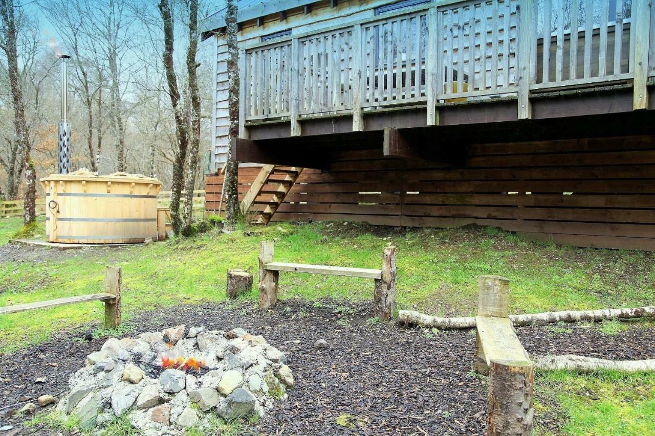 Loch Aweside Forest Cabins Dalavich Esterno foto
