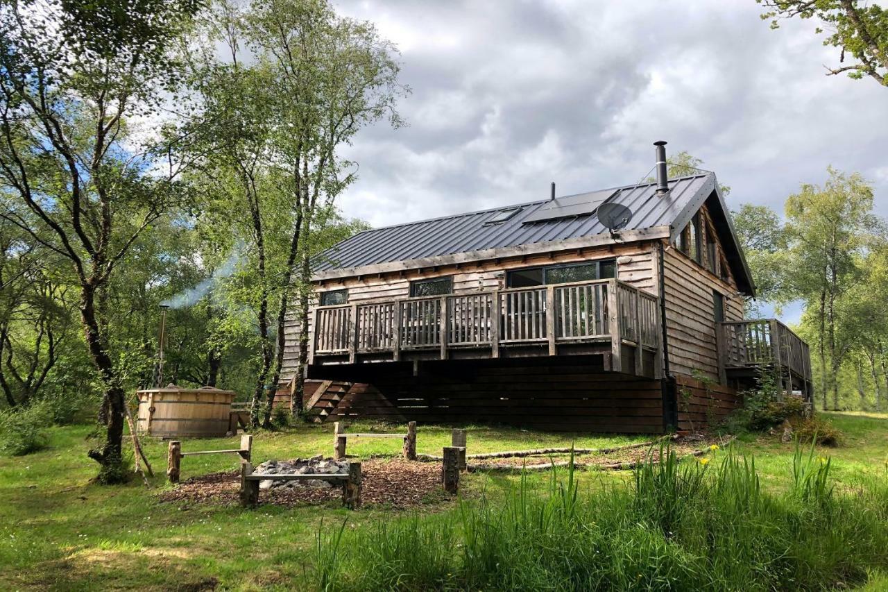Loch Aweside Forest Cabins Dalavich Esterno foto